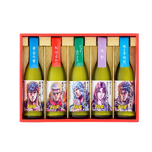 光武 北斗の拳 芋焼酎ミニボトルセット(SH-R)