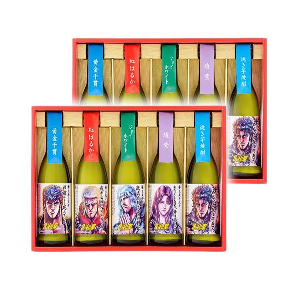 光武 北斗の拳 芋焼酎ミニボトルセット(SH-R)×2