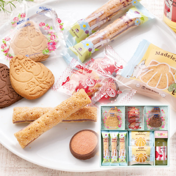 ムーミン ジュース&スイーツセット A