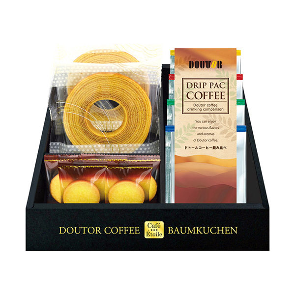 Cafe Etoile ドトールコーヒー&バウムクーヘンセット B