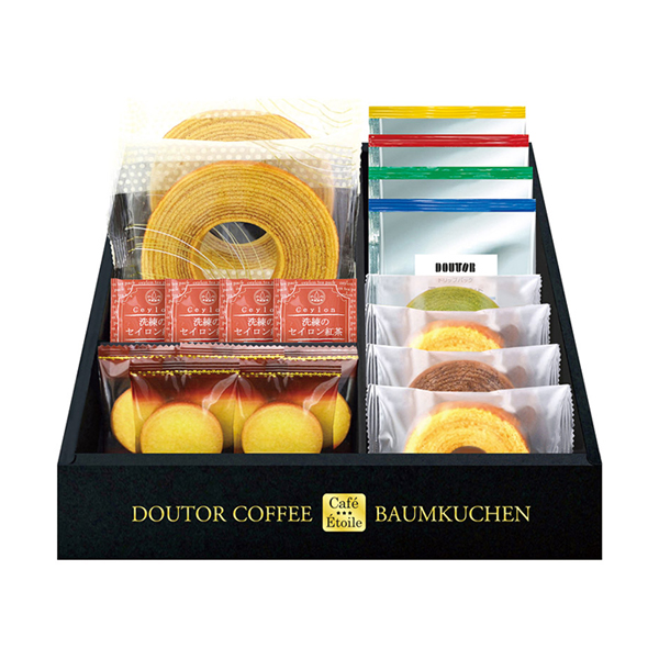 Cafe Etoile ドトールコーヒー&バウムクーヘンセット C