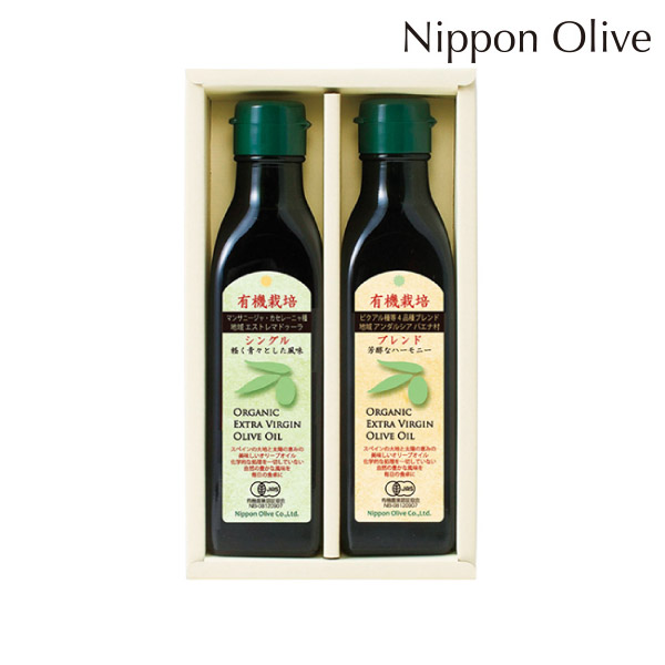 日本オリーブ 有機栽培エキストラバージンオリーブオイル食べ比べ