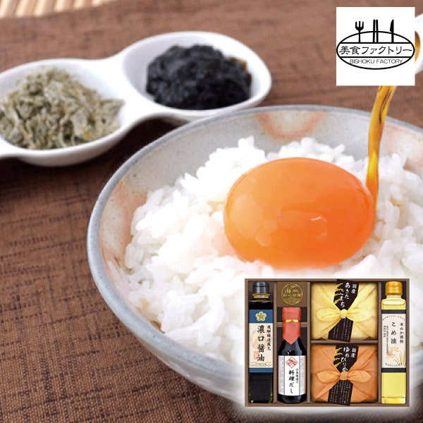 美食ファクトリー こだわり調味料とお米ギフト A