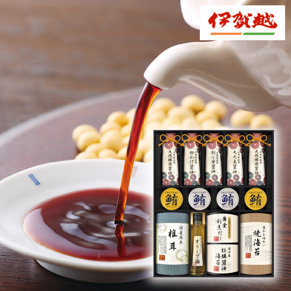 伊賀越 天然醸造蔵仕込み 和心詰合せF