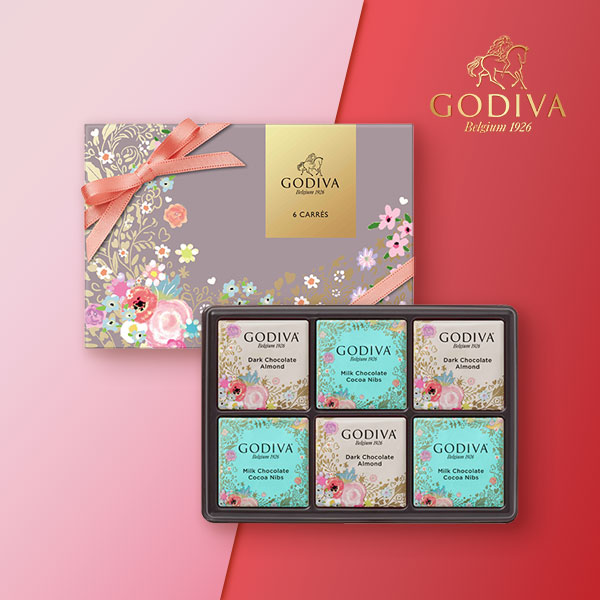 GODIVA ブーケ ド ゴディバ カレアソートメント（6枚入）