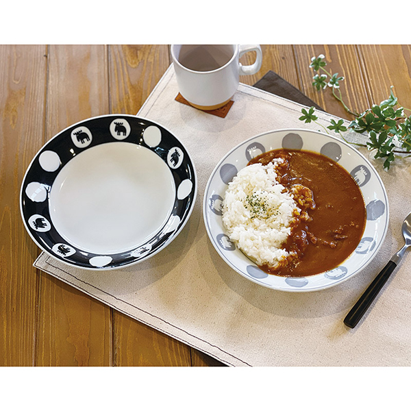 moz 美濃焼カレー皿ペアセット | 内祝い・お祝い・ギフト・贈り物の通販サイトtheDe(ザディー)