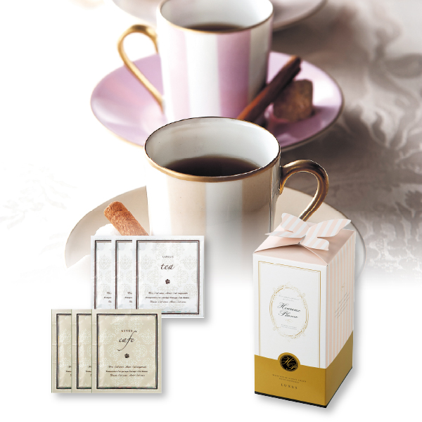 幸せの羽根 珈琲&紅茶セット