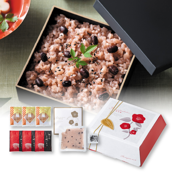 結乃椿 お赤飯・お吸い物セット