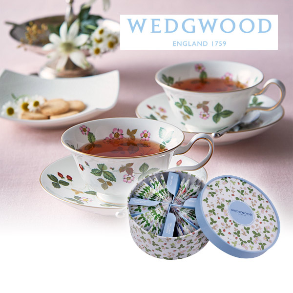 ウェッジウッド ワイルド ストロベリー ティーバッグ 36個入