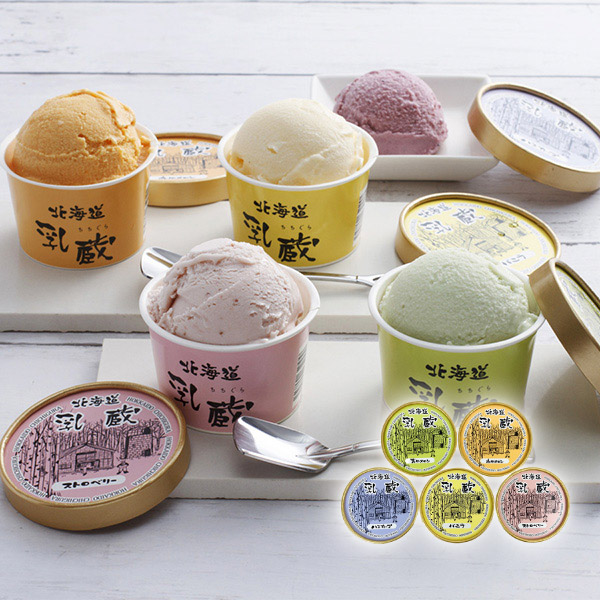乳蔵 北海道アイスクリーム5個入