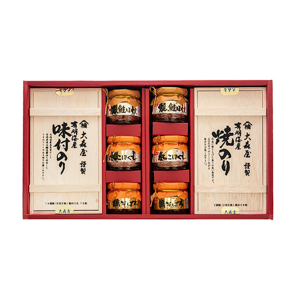 大森屋 海苔・ほぐし瓶詰合せ