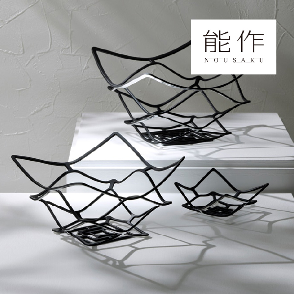 能作 KAGO - スクエア S - リバーシブルブラック