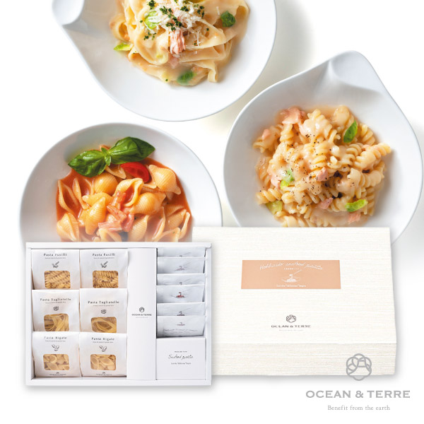 オーシャンテール 北海道 Premium海鮮パスタセットE