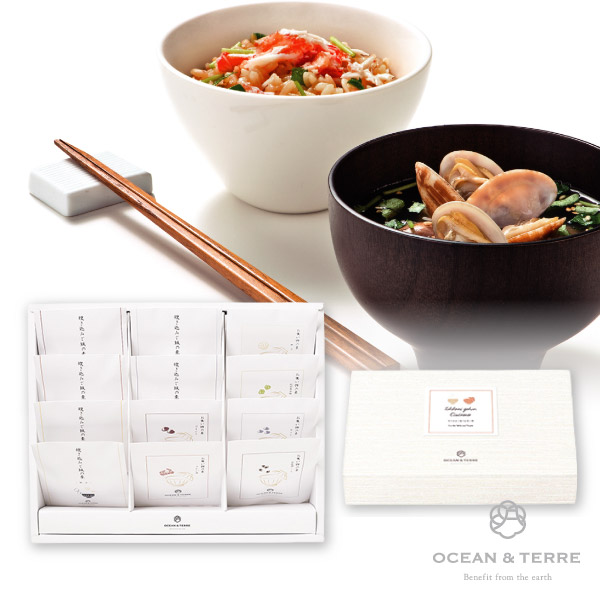 オーシャンテール 炊き込みご飯とお吸い物セットE