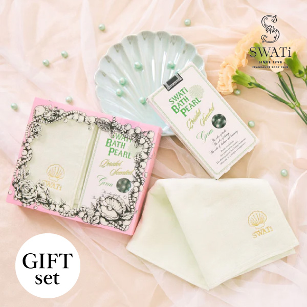 SWATi スワティ Gift Collection BATH PEARL＋ハンドタオル