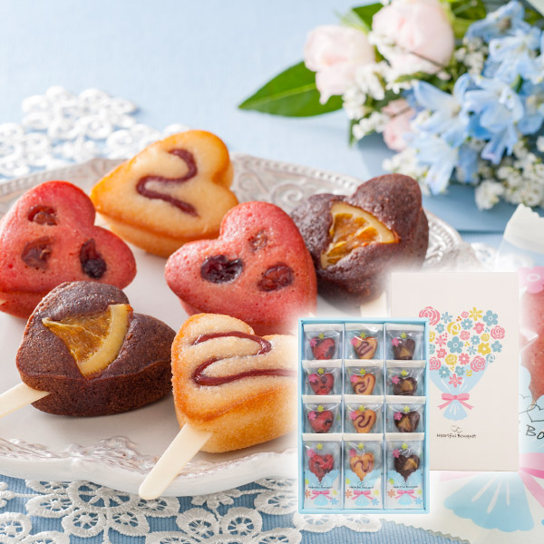 【ハートフルブーケ】ブーケフィナンシェ(12個入)