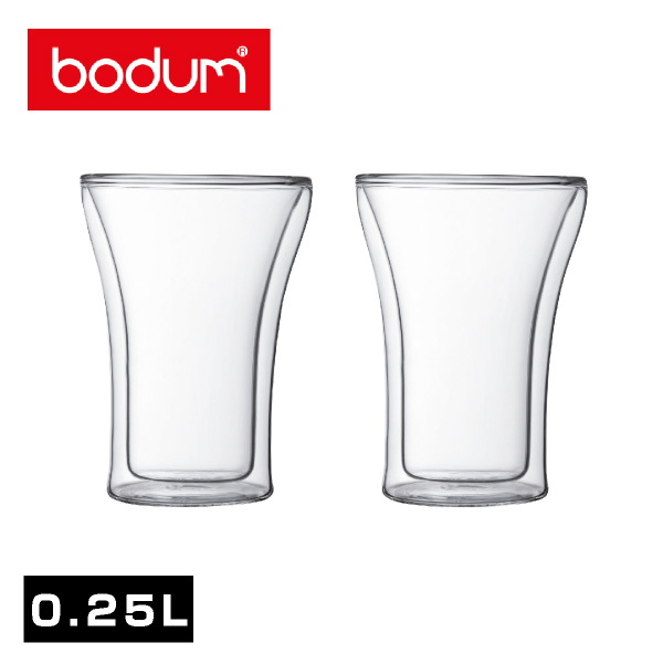 bodum（ボダム） アッサム ダブルウォールグラス 250mlセット | 内祝い・お祝い・ギフト・贈り物の通販サイトtheDe(ザディー)